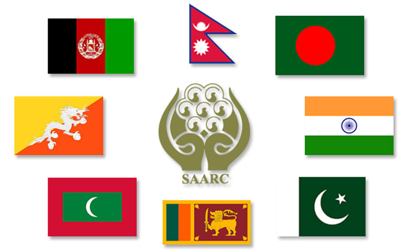 Member countries of SAARC, their capitals, official languages ​​and currencies